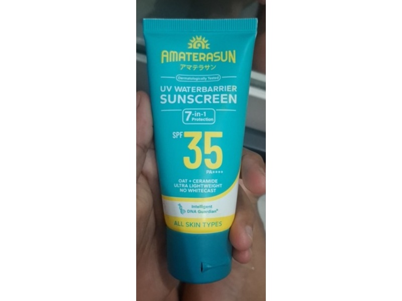 Amaterasun UV Water Barrier Sunscreen, SPF 35 PA++++, 40 g