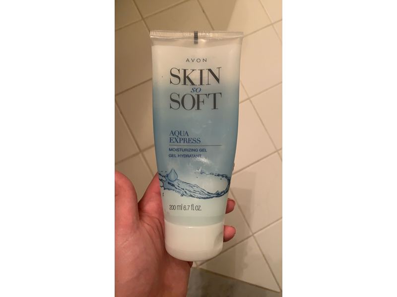 Avon Skin So Soft Aqua Express Moisturizing Gel, 200 mL/6.7 fl oz