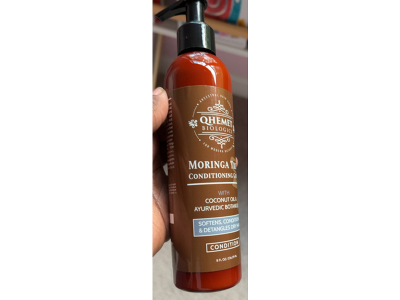 Qhemet Biologics Moringa Tree Conditioning Ghee 8 fl oz/236.59 mL