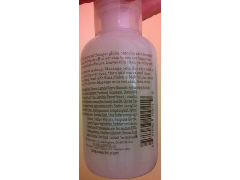 Bliss Makeup Melt, Rose Flower, 2 fl oz/60 mL