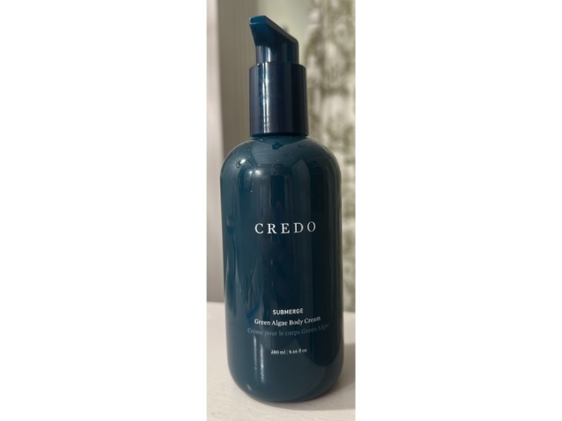 Credo Submerge Body Cream, Green Algae, 9.46 fl oz/280 mL