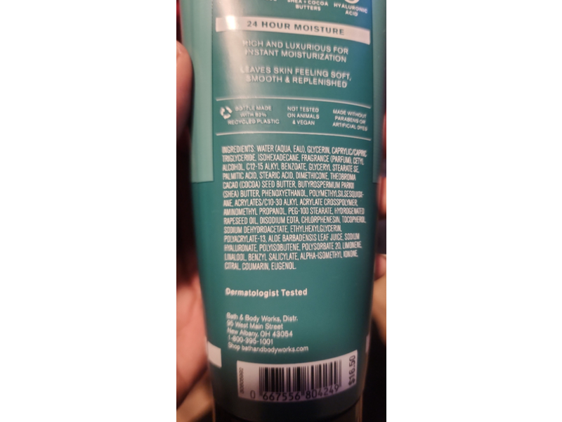 Bath & Body Works Birch & Eucalyptus Body Cream, 8 oz/226 g