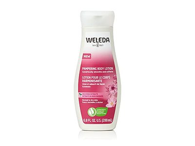 Weleda Pampering Body Lotion, Wild Rose Extracts, 6.8 fl oz/200 mL