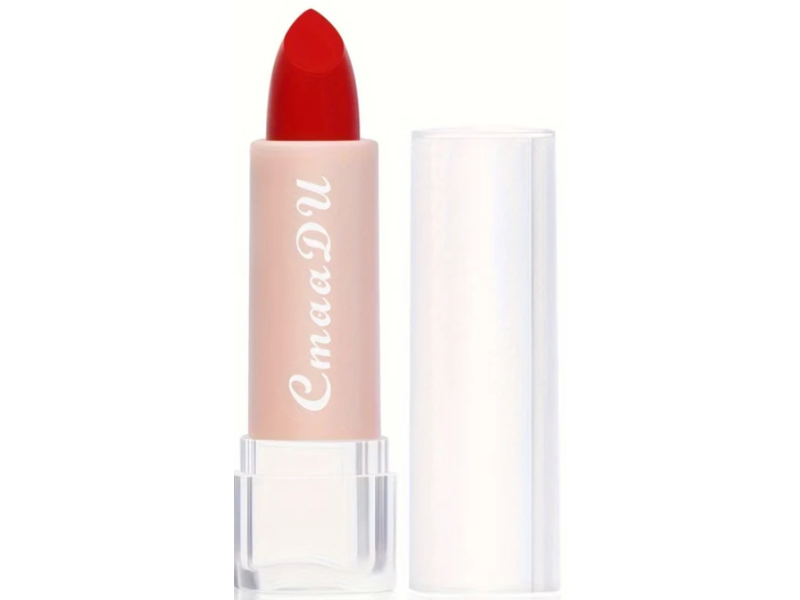CmaaDu Balm Matte Radiance Lipstick, Rose Red, 15 g