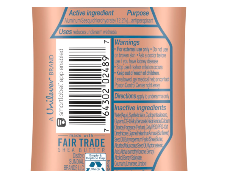 SheaMoisture Soothing Post Shave Antiperspirant Deodorant. Vitamin E & Kukui Nut Oil, 2.6 oz/74 g, 2 Count