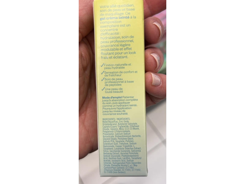 Kosas BB Burst Tinted Face Gel Cream, Light Medium Neutral 21, 1 fl oz/30 mL