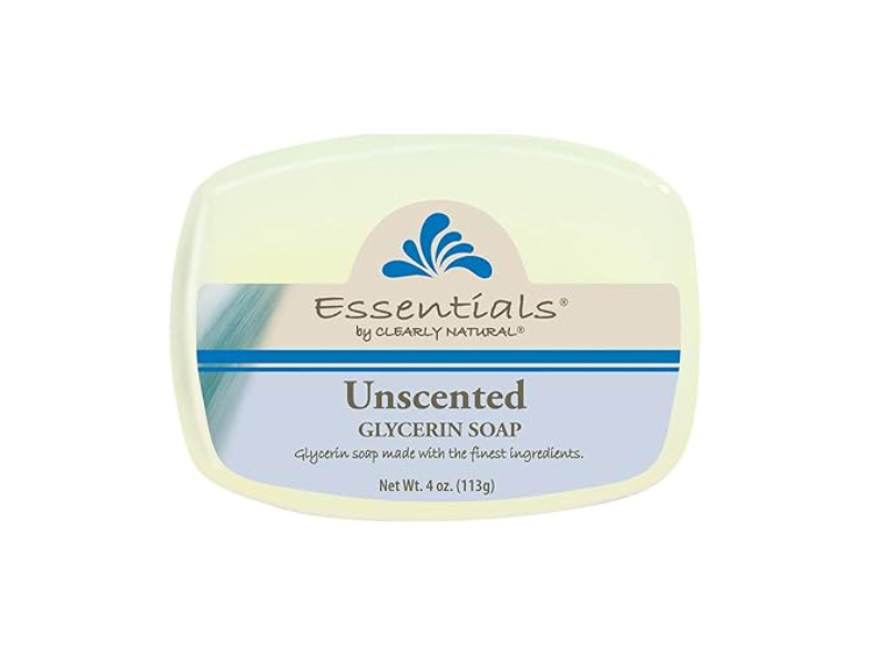 Essentials Glycerine Soap , Unscented, 4 oz/113 g