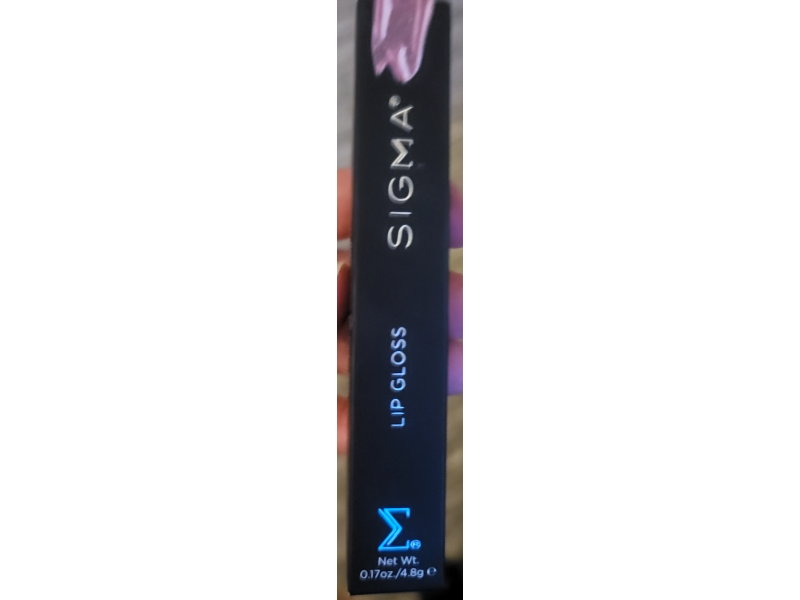 Sigma Beauty Lip Gloss, Secret Garden, 0.17 oz/4.8 g