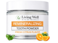 Living Well With Dr. Michelle Remineralizing Tooth Powder, Fresh Citrus Flavor, 1.8 oz/51 g - thumbnail 1