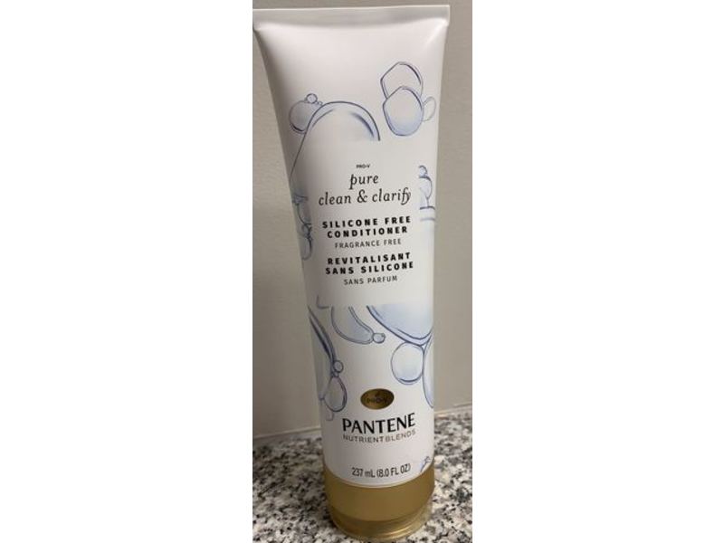 Pantene Pure Clean & Clarify Silicone Free Conditioner, 8 fl oz/237 mL