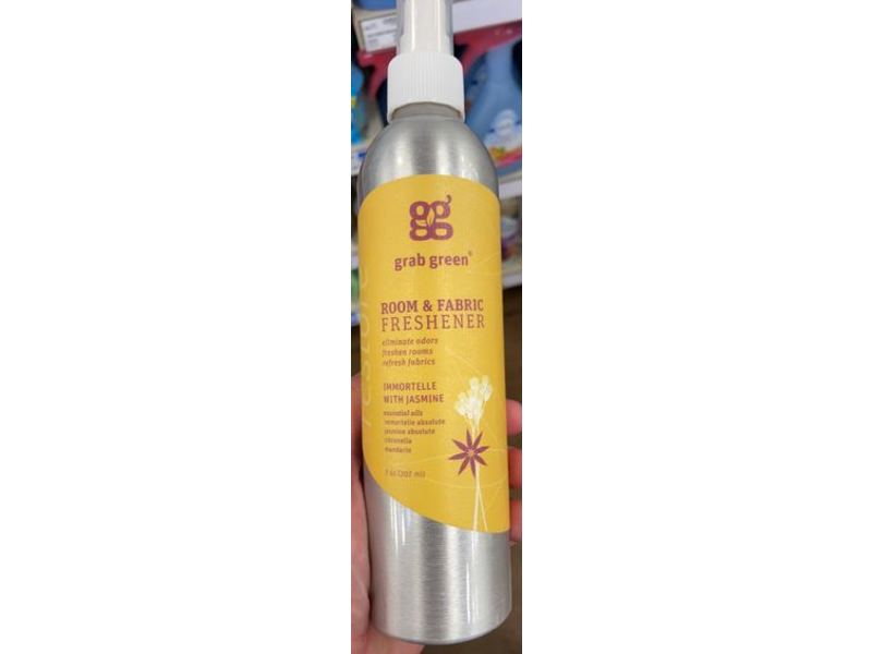 Grab Green Restore Room & Fabric Freshener, Immortelle with Jasmine, 7 oz/207 ml