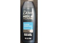 Dove Men + Care Body and Face Wash, Clean Comfort, (3 Pack) 1.8 fl oz - thumbnail 2