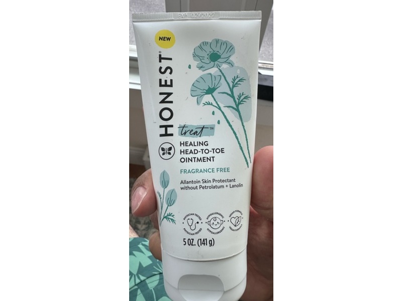 Honest Treat Healing Head-To-Toe Ointment, 5 oz/141 g