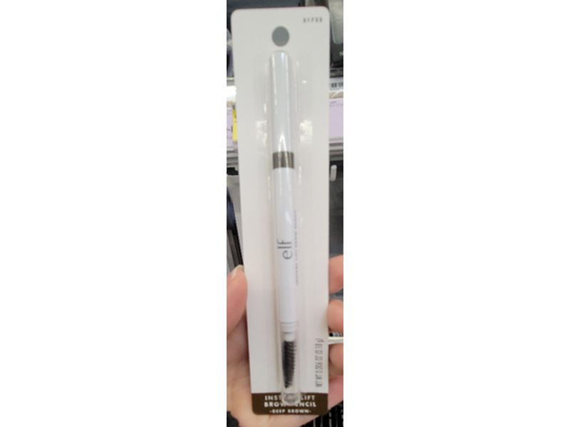 e.l.f Cosmetics Instant Lift Brow Pencil, Deep Brown, 0.006 oz/0.18 g