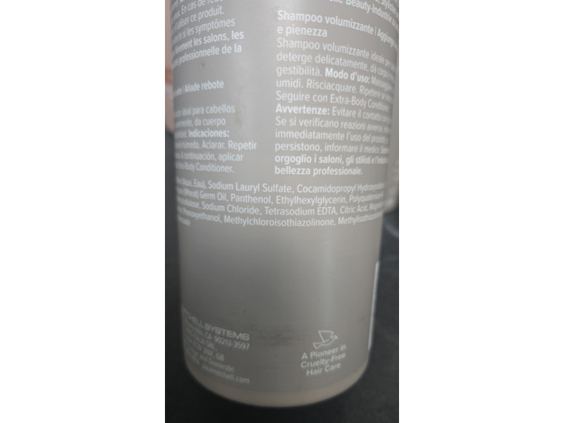 Paul Mitchell Volume Extra-Body Shampoo, 33.8 fl oz/1 L