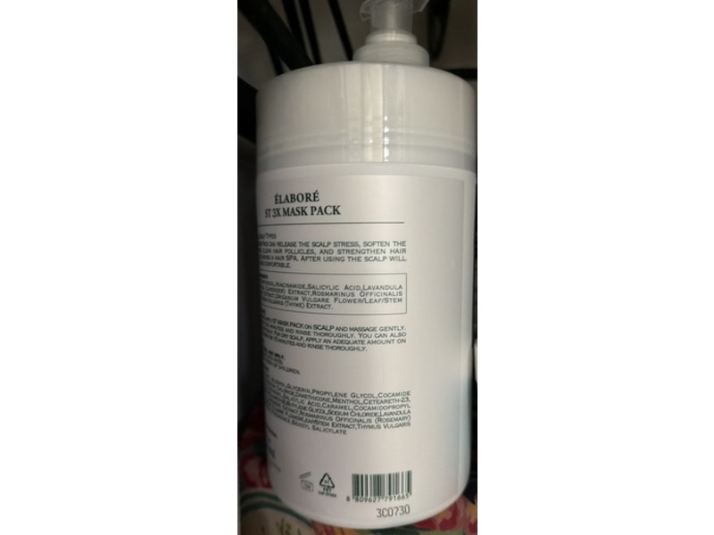 Elabore ST 3X Mask, 33.80 fl oz/1000 mL