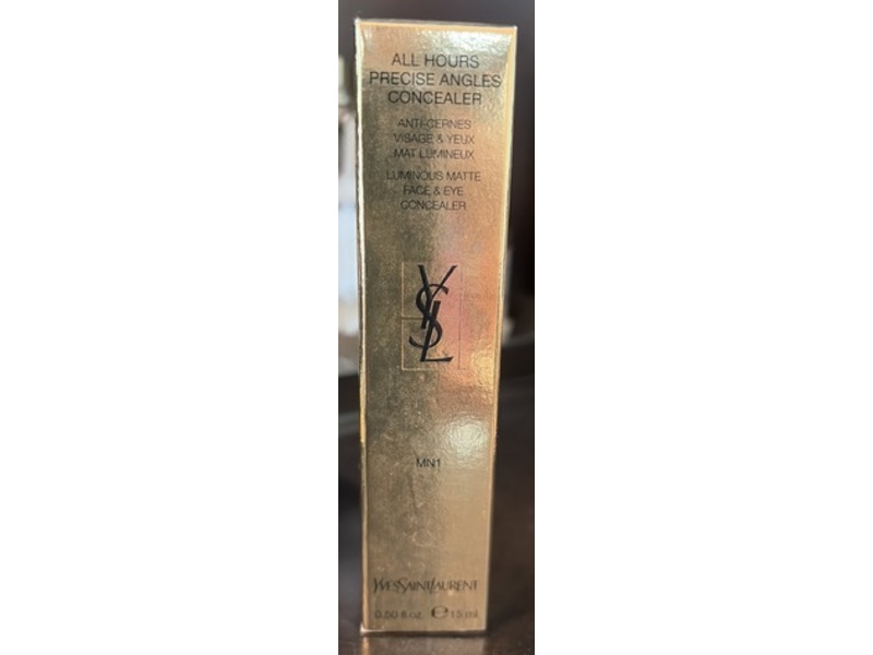 Yves Saint Laurent All Hours Precise Angles Concealer, MN1, 0.50 fl oz/15 mL