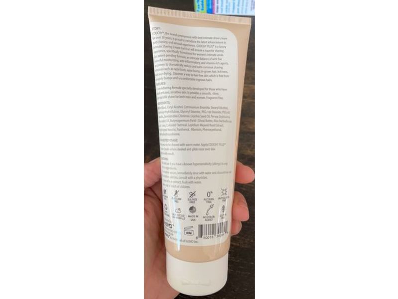 Inti Md Coochy Plus Shaving Cream, 8 fl oz/236 mL