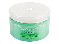 Obey Your Body Mineral Body Salt Scrub Treatment Exfoliating Kiwi, 300 ml - Image 2