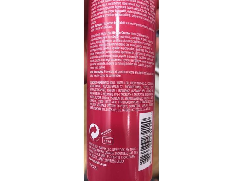 Matrix Total Results Miracle Creator Multi-Tasking Treatment, 6.8 fl oz / 200 ml