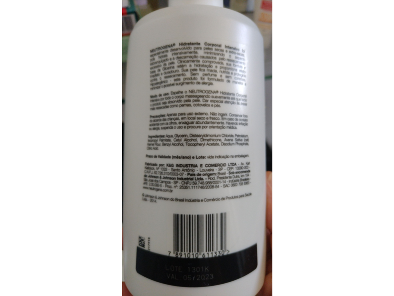 Neutrogena Hidratante Corporal Intensivo, 500 mL