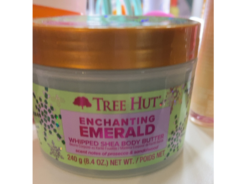 Tree Hut Whipped Shea Body Butter, Enchanting Emerald, 8.4 oz/240 g