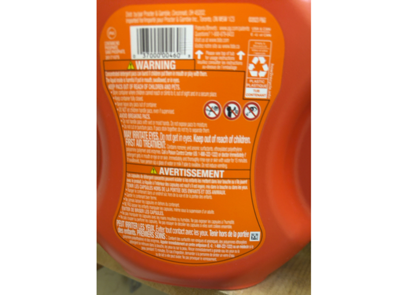 Tide 3 In 1 Laundry Detergent Pods, Clean Breeze, 47 fl oz/1.35 kg, 57 Pacs