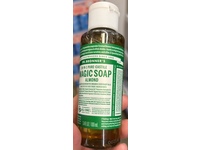 Dr. Bronner's 18-in-1 Pure Castile Magic Soap, Almond, 3.4 fl oz/100 mL - thumbnail 4