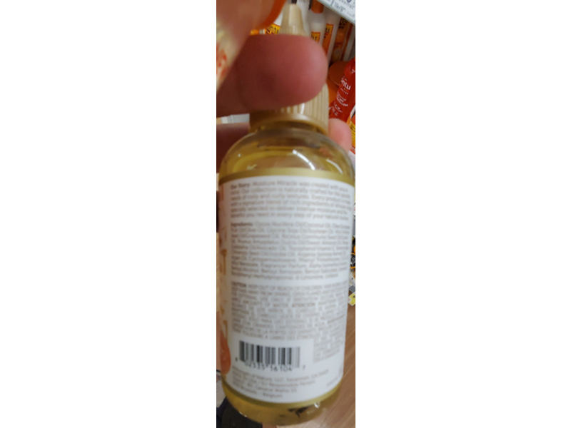 African Pride Moisture Miracle Strengthen & Protect 5 Essential Oil, Vitamin E, 4 fl oz/128 mL