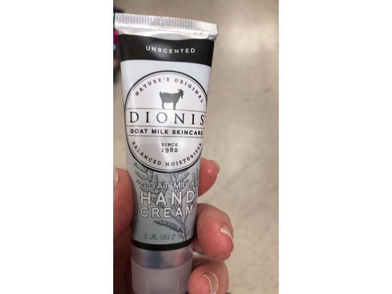 dionis unscented hand cream