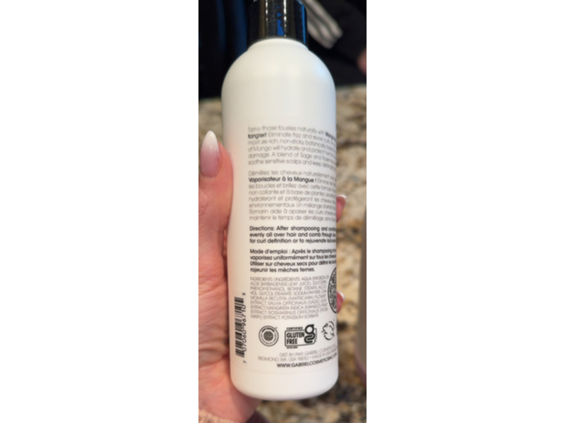 Clean Kids Naturally Detangler Spray, Mango Mist, 8 fl oz/23 mL