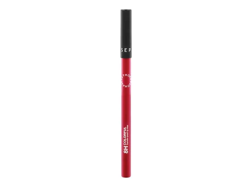 Sephora 8h Colorful Transfer Proof Lip Liner, 17 Always Red, 0.04 oz/1.2 g