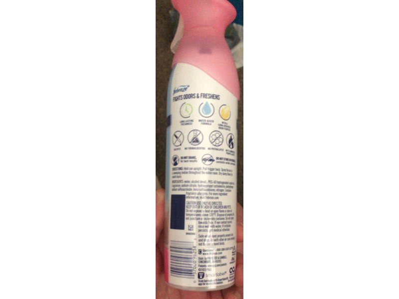 Febreze Air Mist, April Fresh, 8.8 oz/250 g, Pack Of 2