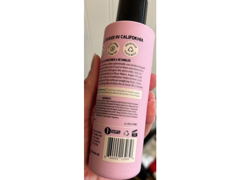 California Naturals Silk & Shine Leave-In Conditioner, Rose Garden, 6 fl oz/188 mL