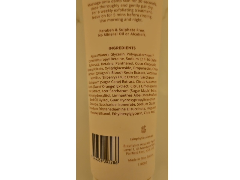 Skin Physics Gentle 3-In-1 Advanced Treatment Cleanser, 150 mL
