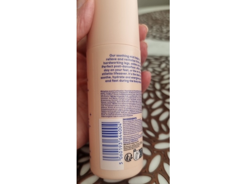 Bloom Blossom Keep Dancing Soothing Foot & Leg Mist, 100 mL