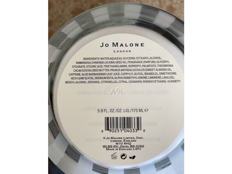 Jo Malone Body Cream, Wood Sage & Sea Salt, 5.9 fl oz/175 mL