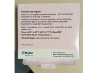Estradiol Transdermal System 0.05%, Mylan (Rx) - thumbnail 3