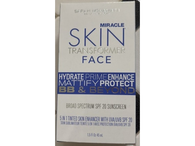 Sarah McNamara Miracle Skin Transformer 5 In 1 Tinted Skin Enhancer, SPF 20, Medium, 1.5 fl oz/45 mL