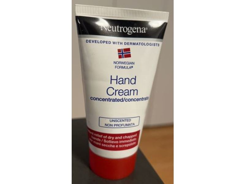 Neutrogena Hand Cream Concentrated, Unscented,