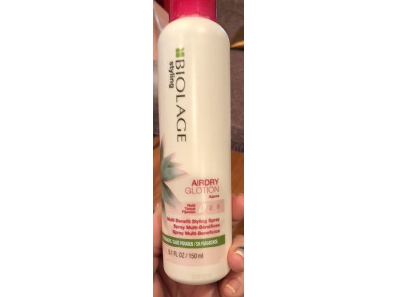 Biolage Styling Airdry Glotion Multi Benefit Styling Hairspray, Agave, 5.1 fl oz/150 mL