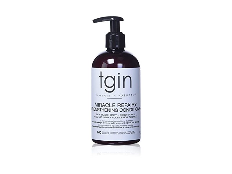 Thank God It's Natural Miracle Repairx Strengthening Conditioner, Black Castor Oil + Biotin, 13 fl oz/384 mL