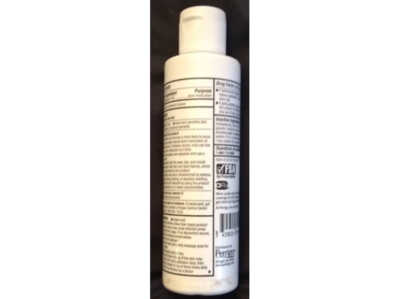 Perrigo Acne Medication Wash, Benzoyl Peroxide 10%, 5 oz/142 g
