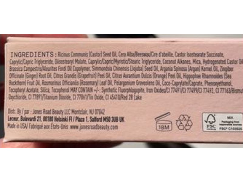 Jones Road Miracle Balm, Au Naturel, 1.75 oz/50 g