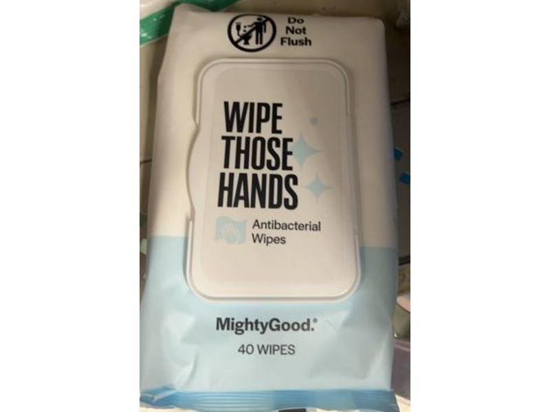Might Good Wipe Those Hands, 40 Counts, PAck Of 4