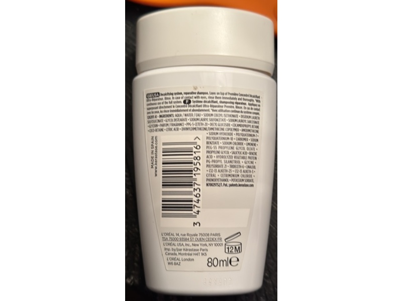 Kerastase Premiere Decalcifying System Reparative Shampoo, Sulfate Free, 2.7 oz/80 mL
