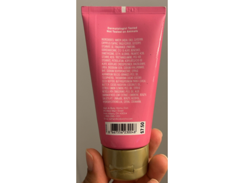 Bath & Body Works Bahamas Passionfruit & Banana Flower Ultimate Hydration Body Cream, Hyaluronic Acid, 2.5 oz/70 g