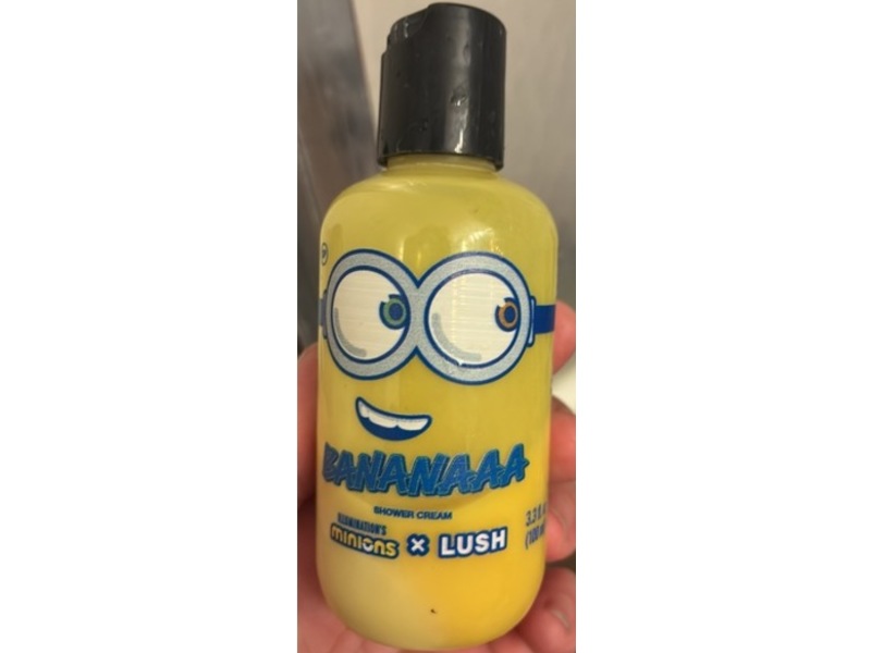 Lush Illumination's Minions Shower Cream, Bananaaa, 3.3 fl oz/100 mL