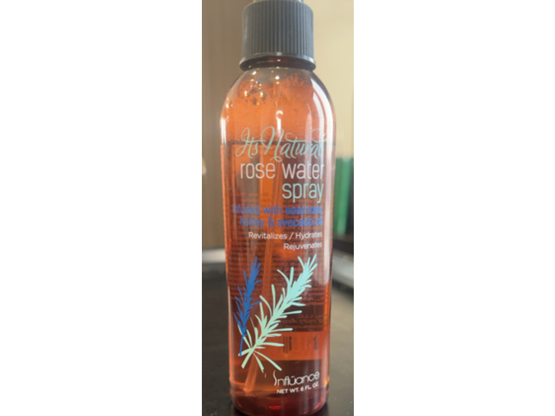 Influance Its Natural Spray, Rose Water, 6 fl oz
