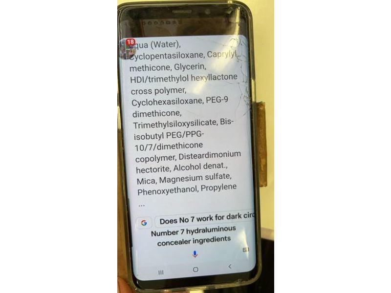 No7 Hydraluminous Concealer, Shade 3, 3.9 mL